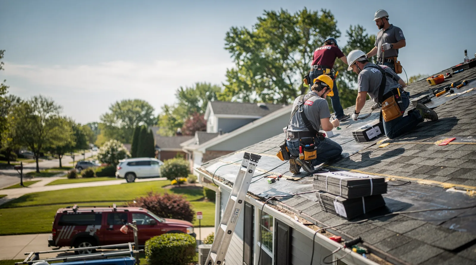 Roof Repair in Farmington, IL around you